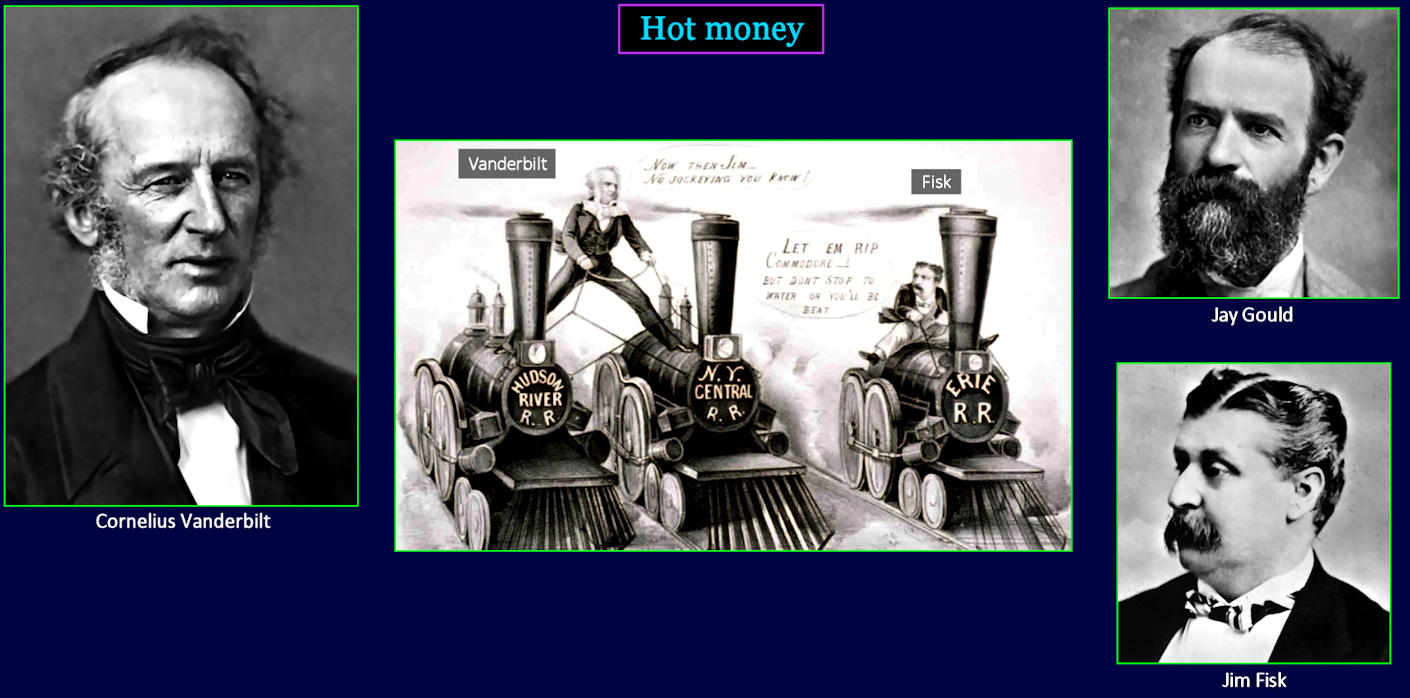 Hot railroad money, 1870s